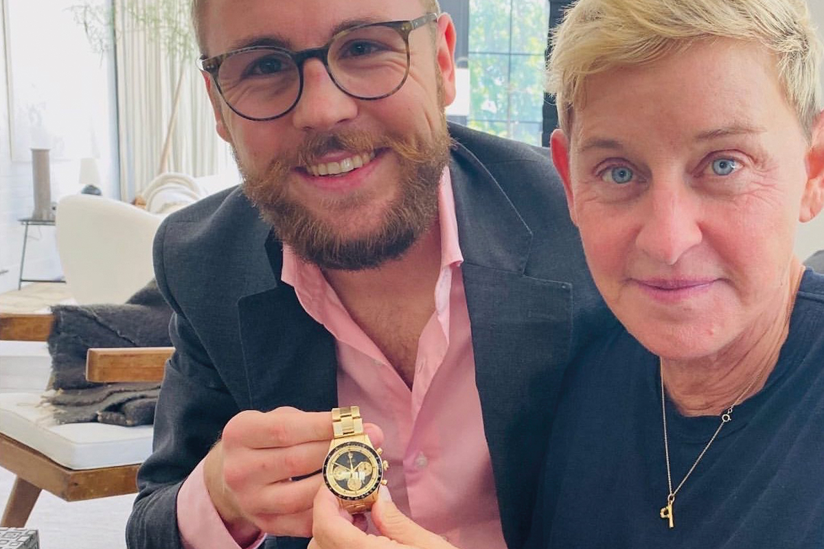 Ellen DeGeneres and the passion for vintage Rolexes
